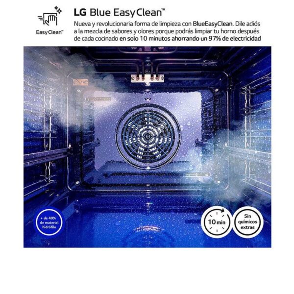 Lg WSED7665B - Horno Pirolitico Con Vapor Multifuncion Cristal - Imagen 4