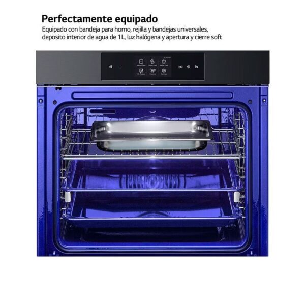 Lg WSED7665B - Horno Pirolitico Con Vapor Multifuncion Cristal - Imagen 5