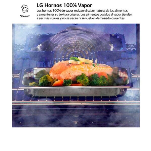 Lg WSED7665B - Horno Pirolitico Con Vapor Multifuncion Cristal - Imagen 8