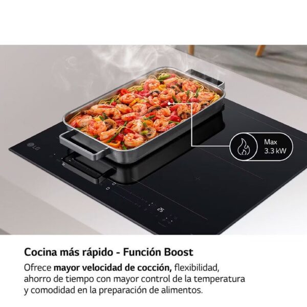 Lg CBIZ2437B - Vitroceramica Induccion 4 Zonas Coccion Ancho 59 Cm - Imagen 6