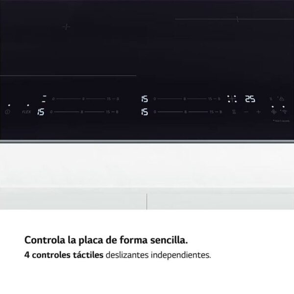 Lg CBIZ2435B - Vitroceramica Induccion 4 Zonas Coccion Ancho 59 Cm - Imagen 4