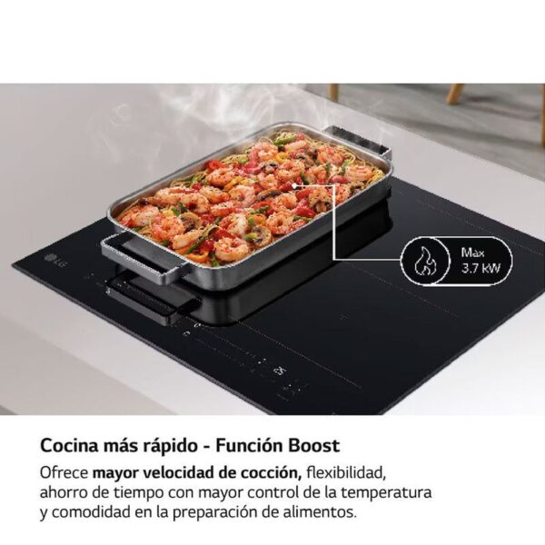 Lg CBIZ2435B - Vitroceramica Induccion 4 Zonas Coccion Ancho 59 Cm - Imagen 6