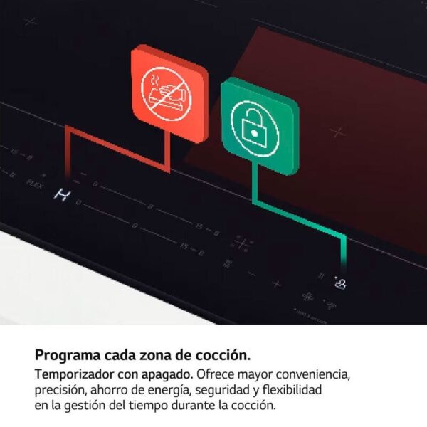 Lg CBIZ2435B - Vitroceramica Induccion 4 Zonas Coccion Ancho 59 Cm - Imagen 8