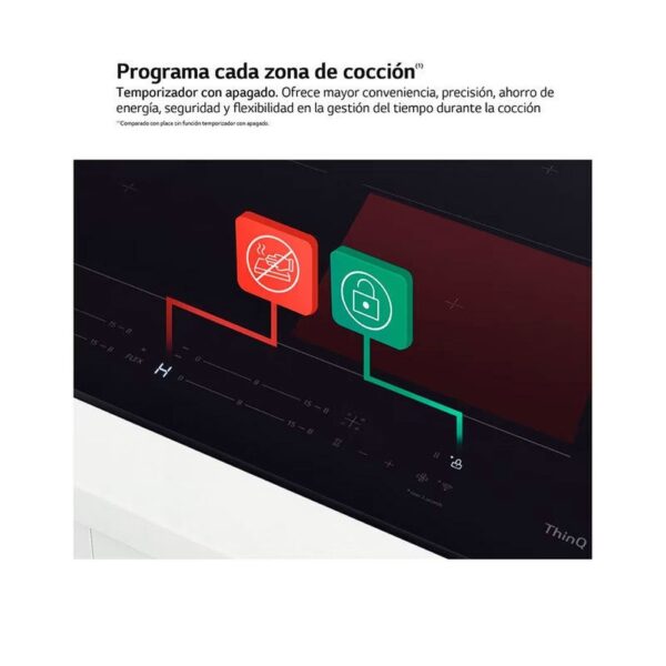 Lg CBIZ2432B - Vitroceramica Induccion Flex Ancho 59 Cm - Imagen 8