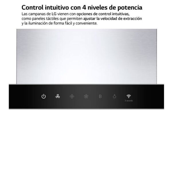 Lg HCEZ2426S - Campana Chimenea Ancho 60 Cm Inox - Imagen 7