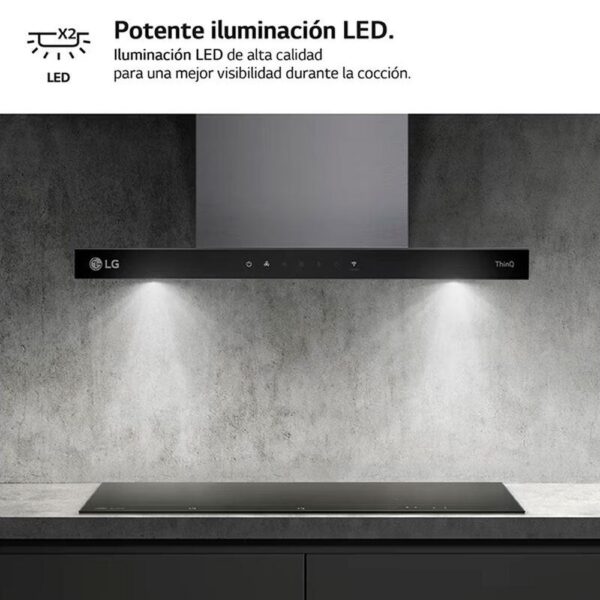 Lg HCEZ2426S - Campana Chimenea Ancho 60 Cm Inox - Imagen 8