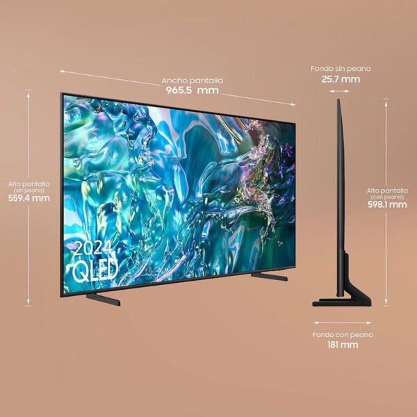 Samsung TQ43Q60DAUXXC - Televisor Led Smart Tv 43" 4k - Imagen 2