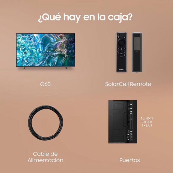 Samsung TQ43Q60DAUXXC - Televisor Led Smart Tv 43" 4k - Imagen 9