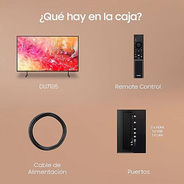Samsung TU65DU7105KXXC - Televisor Led Smart Tv 65" 4k - Imagen 6