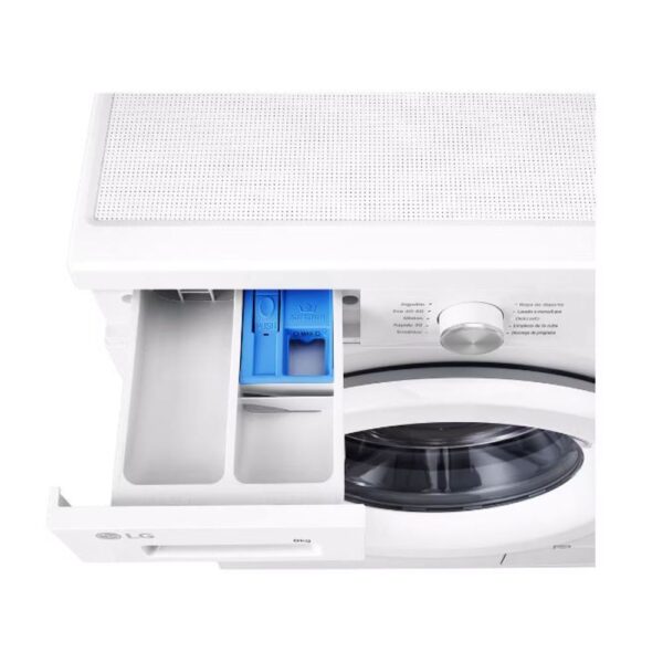 Lg F4X1008NWH - Lavadora Carga Frontal 8 Kg 1400 Rpm A Blanco Con Tapa Desmontable - Imagen 4